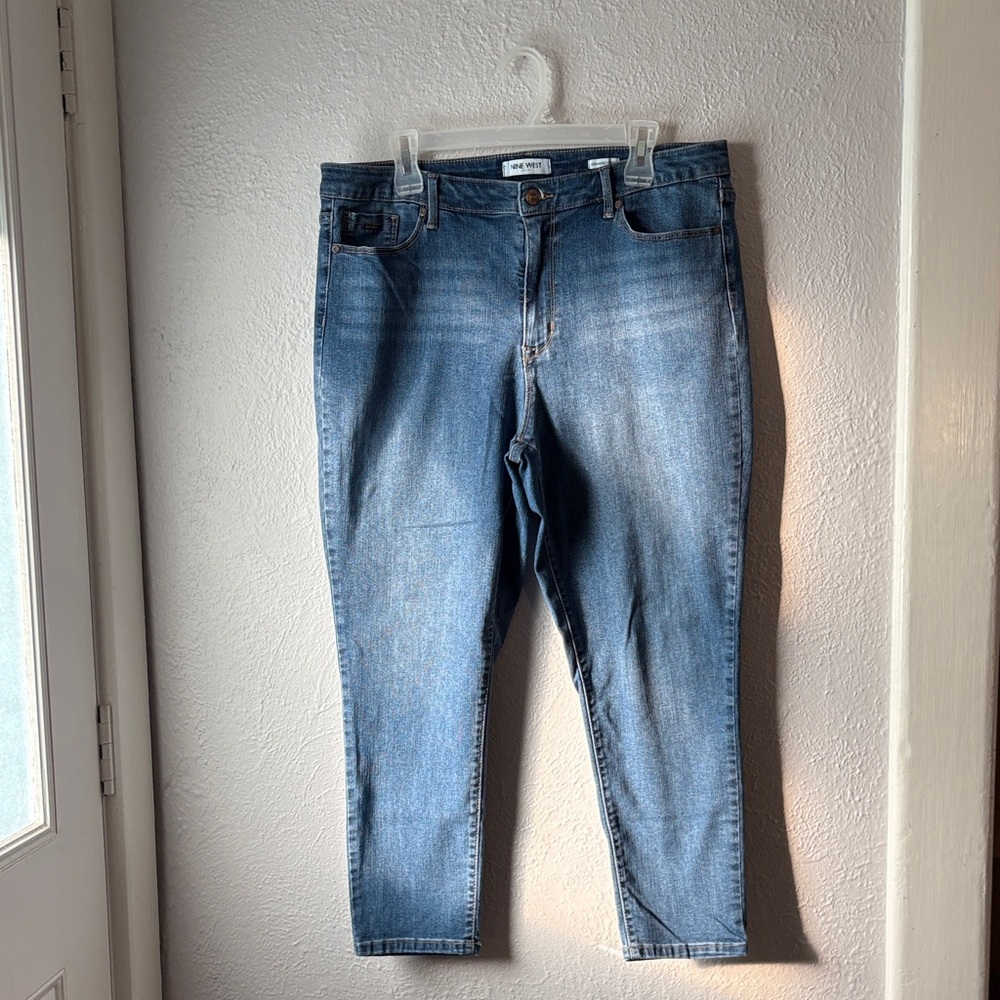 Nine West Blue Ankle & Cropped Jeans.   #14